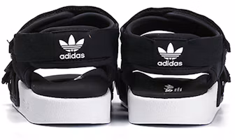 Purchase (W) adidas Adilette Sandalias Deportivas de Playa Blancas 'Negro Blanco' S75382