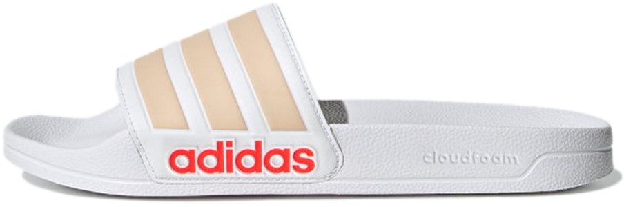 adidas Adilette Shower 防滑輕便簡約拖鞋 女款 雲白 Buy adidas Adilette Shower 防滑輕便簡約拖鞋 女款 雲白