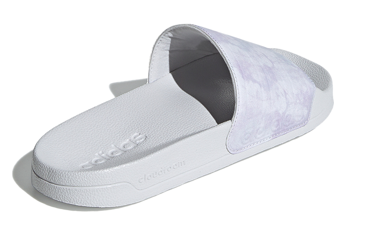 Shop adidas Adilette淋浴女款 紫灰色