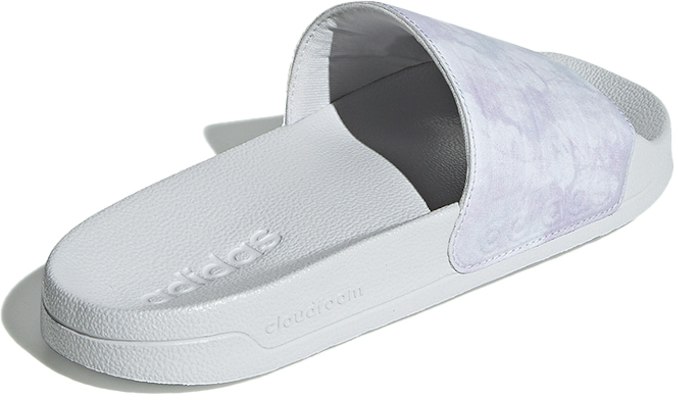 adidas Adilette淋浴女款 紫灰色 Shop adidas Adilette淋浴女款 紫灰色