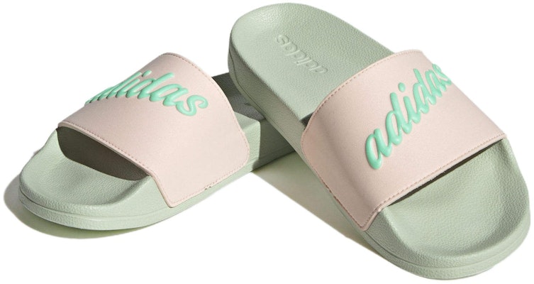(W) 阿迪达斯 Adilette 绿米黄石英拖鞋 GZ9507 Shop (W) 阿迪达斯 Adilette 绿米黄石英拖鞋 GZ9507