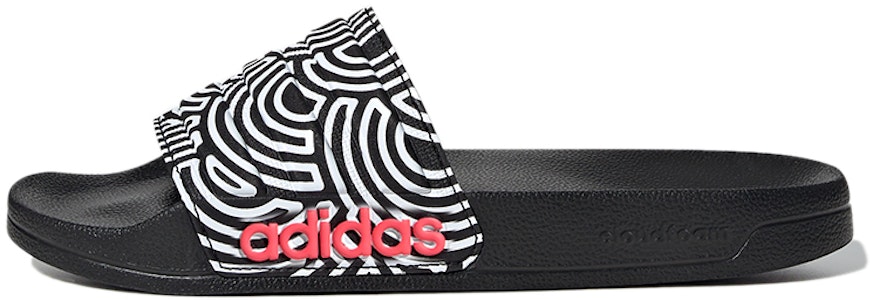 (W) adidas Adilette Shower Selipar Hitam/Putih FX1200 Buy (W) adidas Adilette Shower Selipar Hitam/Putih FX1200