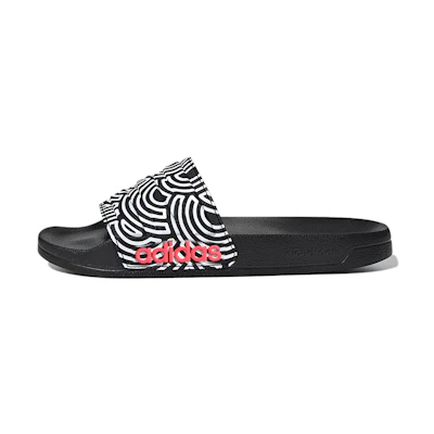 (W) adidas Adilette Shower Slipper Black/White
