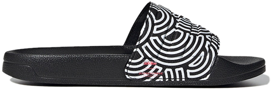 (W) adidas Adilette Shower Selipar Hitam/Putih FX1200 Order (W) adidas Adilette Shower Selipar Hitam/Putih FX1200