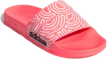 (W) adidas Adilette Slide Sandal Pink/Putih FX1199 Lookbook (W) adidas Adilette Slide Sandal Pink/Putih FX1199
