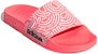 (W) adidas Adilette Shower Selipar Merah Jambu/Putih FX1199