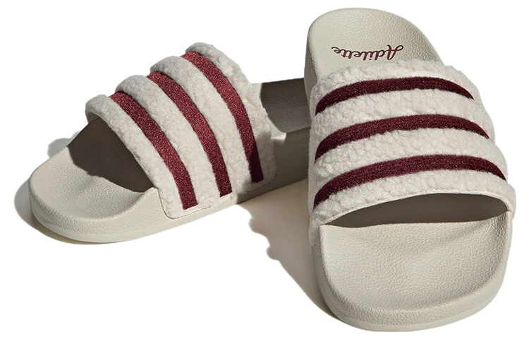 Lookbook (W) adidas Adilette Slide ''Alluminio Rosso Ombra'' IE2014