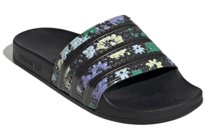 Lookbook (W) アディレッタ スライド "ブラックフローラル" H00141