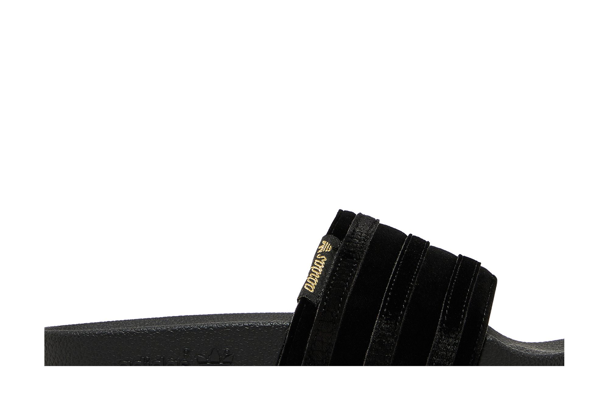 Order (W) adidas Adilette Slide 'Negro Oro Metálico' GZ6146