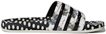 (W) adidas Adilette Slide 'Hitam Putih Perak' CM8224