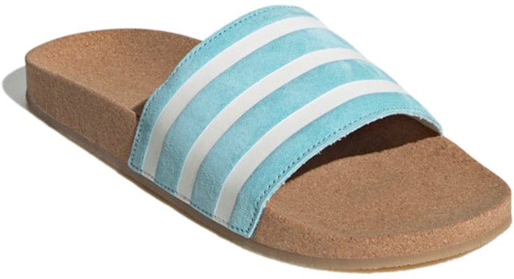 (Women) adidas Adilette Slide 'Hazy Sky' FX5918 Lookbook (Women) adidas Adilette Slide 'Hazy Sky' FX5918