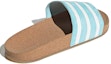 Shop (W) adidas Adilette Slide 'Langit Kelabu' FX5918