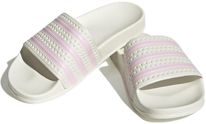 (W) 아디다스 아딜렛 슬라이드 '오프 화이트 클리어 핑크' HP2805 Lookbook (W) 아디다스 아딜렛 슬라이드 '오프 화이트 클리어 핑크' HP2805