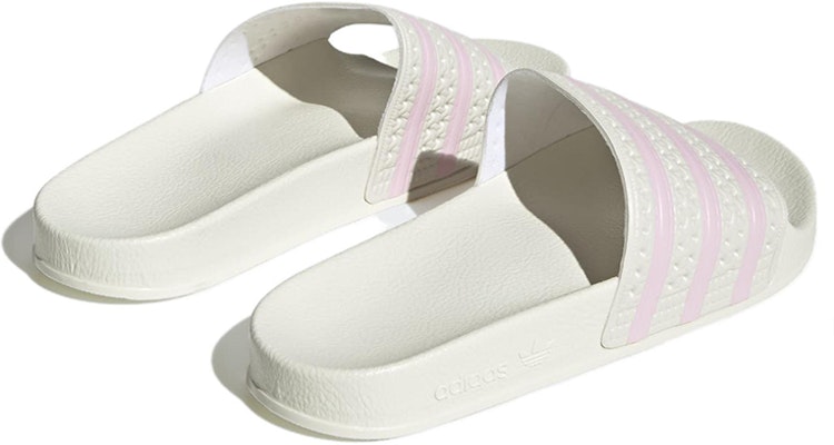 (W) 아디다스 아딜렛 슬라이드 '오프 화이트 클리어 핑크' HP2805 Shop (W) 아디다스 아딜렛 슬라이드 '오프 화이트 클리어 핑크' HP2805