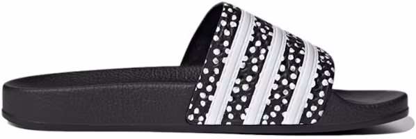 Order adidas originals Adilette 女款 黑與白