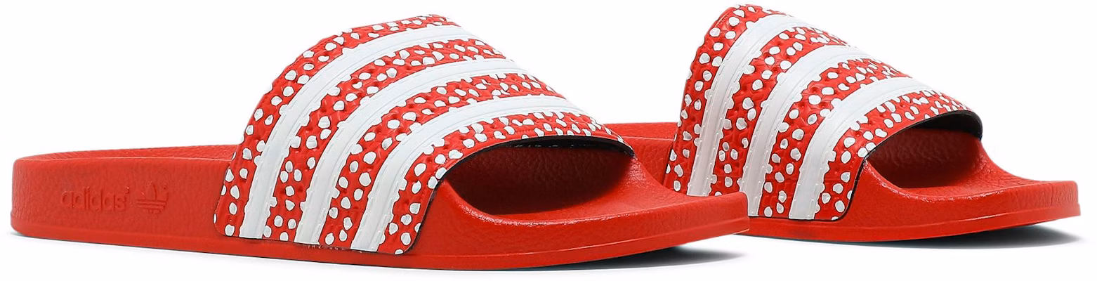 (Women) adidas Adilette Slide 'Polka - Vivid Red' FX5921 Cheap (Women) adidas Adilette Slide 'Polka - Vivid Red' FX5921