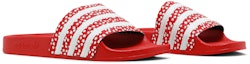 Cheap (W) adidas Adilette Slide 'Polka - Merah Vivid' FX5921