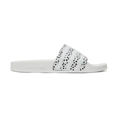 (W) adidas Adilette Slide 'Polka - White'