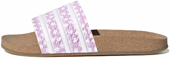 (Women) adidas Adilette Slide 'Polka Dot - Bliss Lilac Gum' GX9483 (Women) adidas Adilette Slide 'Polka Dot - Bliss Lilac Gum' GX9483