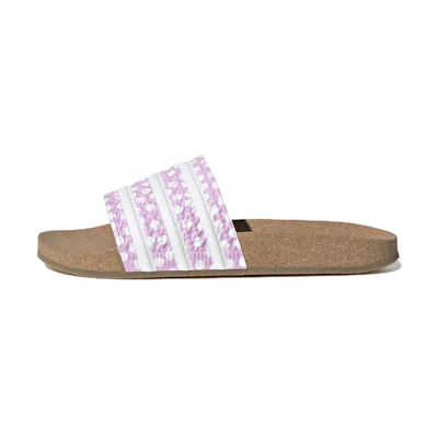 (W) adidas Adilette Slide 'Polka Dot - Bliss Lilac Gum'