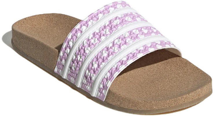(Women) adidas Adilette Slide 'Polka Dot - Bliss Lilac Gum' GX9483 Lookbook (Women) adidas Adilette Slide 'Polka Dot - Bliss Lilac Gum' GX9483