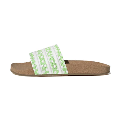 (W) adidas Adilette Slide 'Polka Dot - Glory Mint Gum'