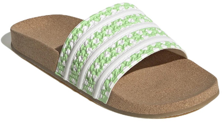 (W) adidas Adilette Slide 'Polka Dot - Glory Mint Gum' GX9484 Order (W) adidas Adilette Slide 'Polka Dot - Glory Mint Gum' GX9484
