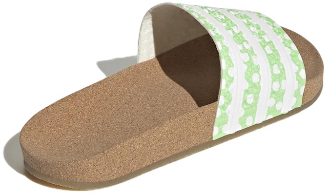 (W) adidas Adilette Slide 'Polka Dot - Glory Mint Gum' GX9484 Lookbook (W) adidas Adilette Slide 'Polka Dot - Glory Mint Gum' GX9484