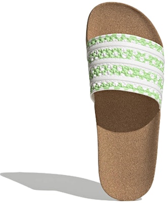(W) adidas Adilette Slide 'Polka Dot - Glory Mint Gum' GX9484 Shop (W) adidas Adilette Slide 'Polka Dot - Glory Mint Gum' GX9484