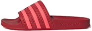 Buy adidas originals Adilette 舒適耐磨拖鞋 女款 紅色