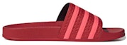 Order adidas originals Adilette 舒適耐磨拖鞋 女款 紅色