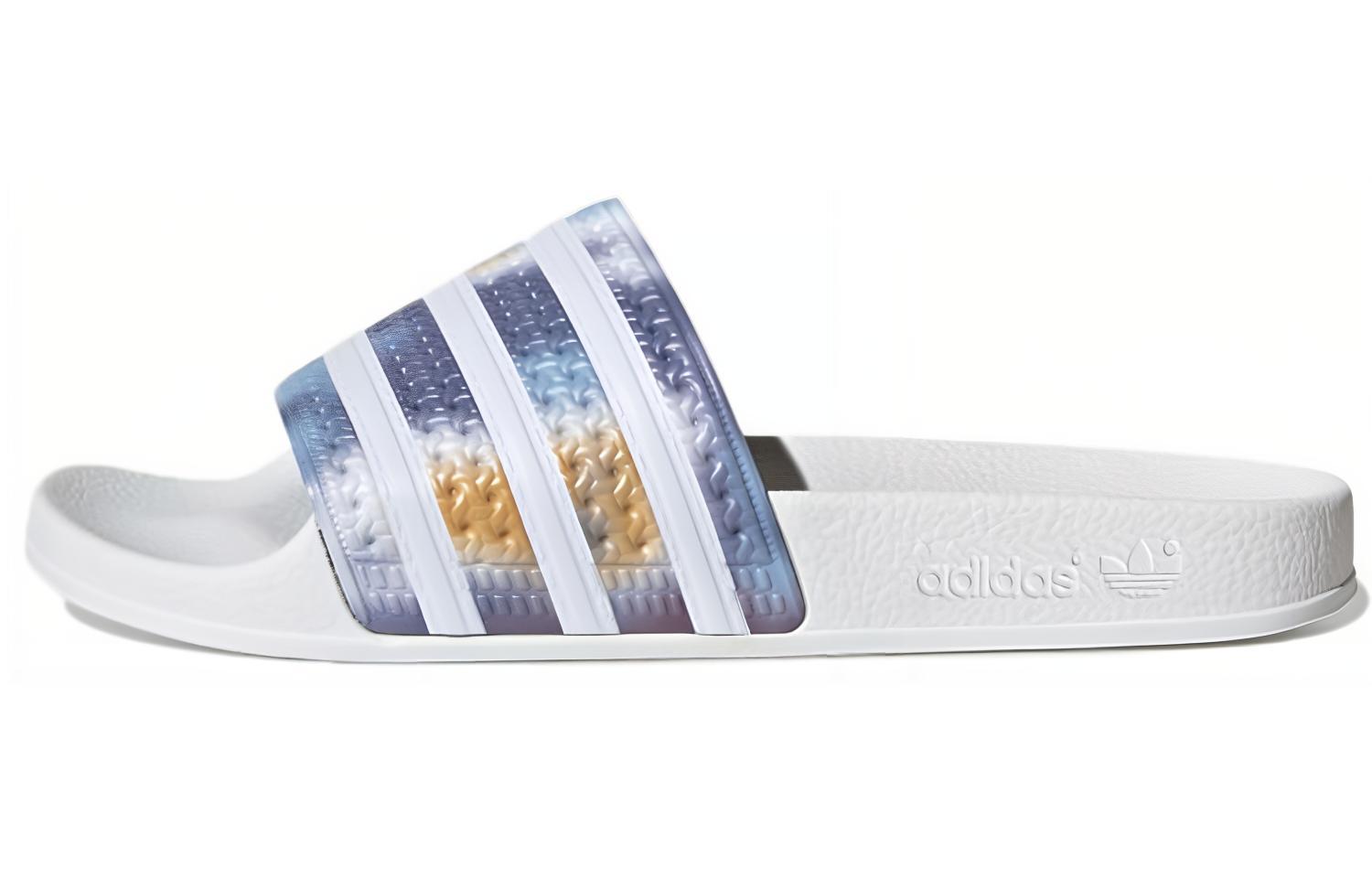 Buy (W) adidas Adilette Slide 'Tinte Sonic Ink Tie Dye' H00151