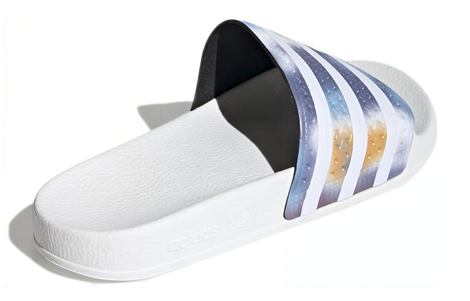 Shop (W) adidas Adilette Slide 'Tinte Sonic Ink Tie Dye' H00151