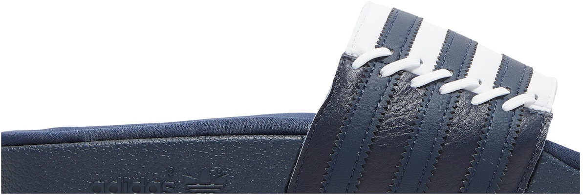 (Women) adidas Adilette Slide 'Stitched - Collegiate Navy' GY1006 Order (Women) adidas Adilette Slide 'Stitched - Collegiate Navy' GY1006