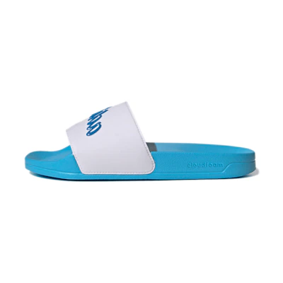 (W) adidas Adilette Slide 'White Blue Rush'