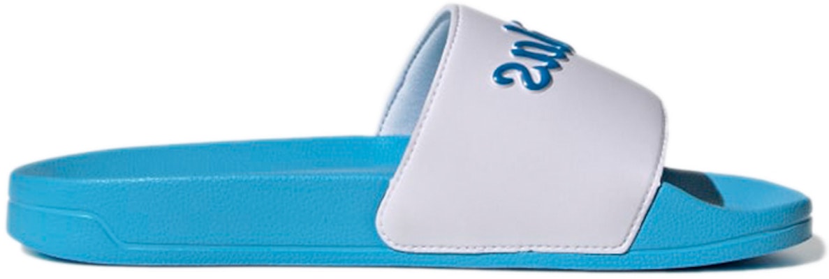 (W) adidas Adilette Slide 'Putih Biru Rush' GZ5927 Order (W) adidas Adilette Slide 'Putih Biru Rush' GZ5927