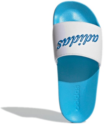 (W) adidas Adilette Slide 'Putih Biru Rush' GZ5927 Purchase (W) adidas Adilette Slide 'Putih Biru Rush' GZ5927