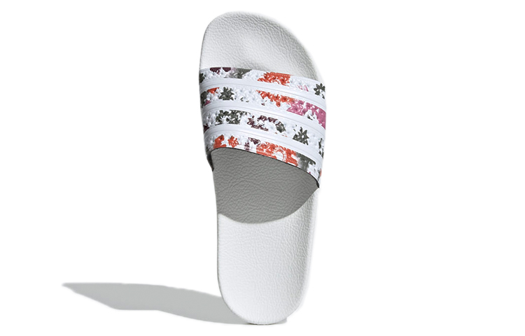 Purchase adidas originals Adilette 滑梯 女款 白色 花卉 拖鞋