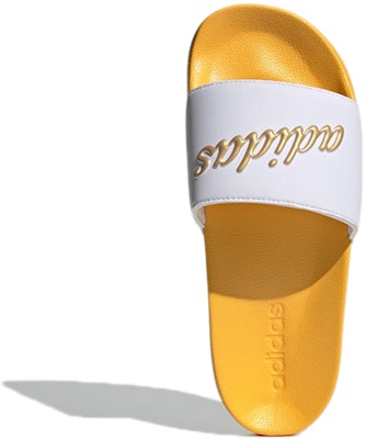 (W) adidas Adilette Slide 'Putih Emas Metalik' GZ5931 Purchase (W) adidas Adilette Slide 'Putih Emas Metalik' GZ5931