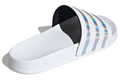 (Women) adidas Adilette Slide 'White Iridescent'