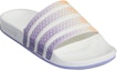 Lookbook (W) adidas Adilette Slide 'Putih Ungu Muda Tembaga' GV7757