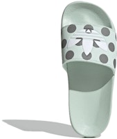 (W) adidas Adilette Slides 'Dash Hijau Polka' FU9150 Shop (W) adidas Adilette Slides 'Dash Hijau Polka' FU9150