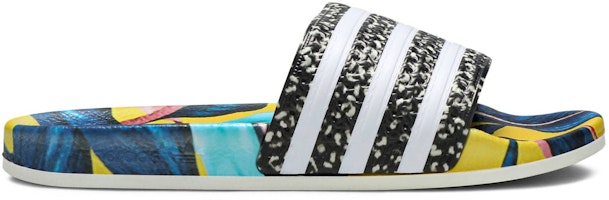 (Women) adidas Adilette Slides 'Tropical Leaf Print' B28007 (Women) adidas Adilette Slides 'Tropical Leaf Print' B28007