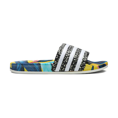 (W) adidas Adilette Slides 'Tropical Leaf Print'