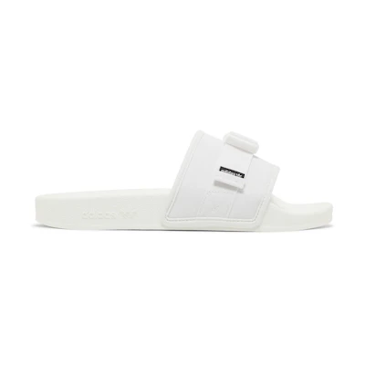 (W) adidas Adilette Slides 'White'