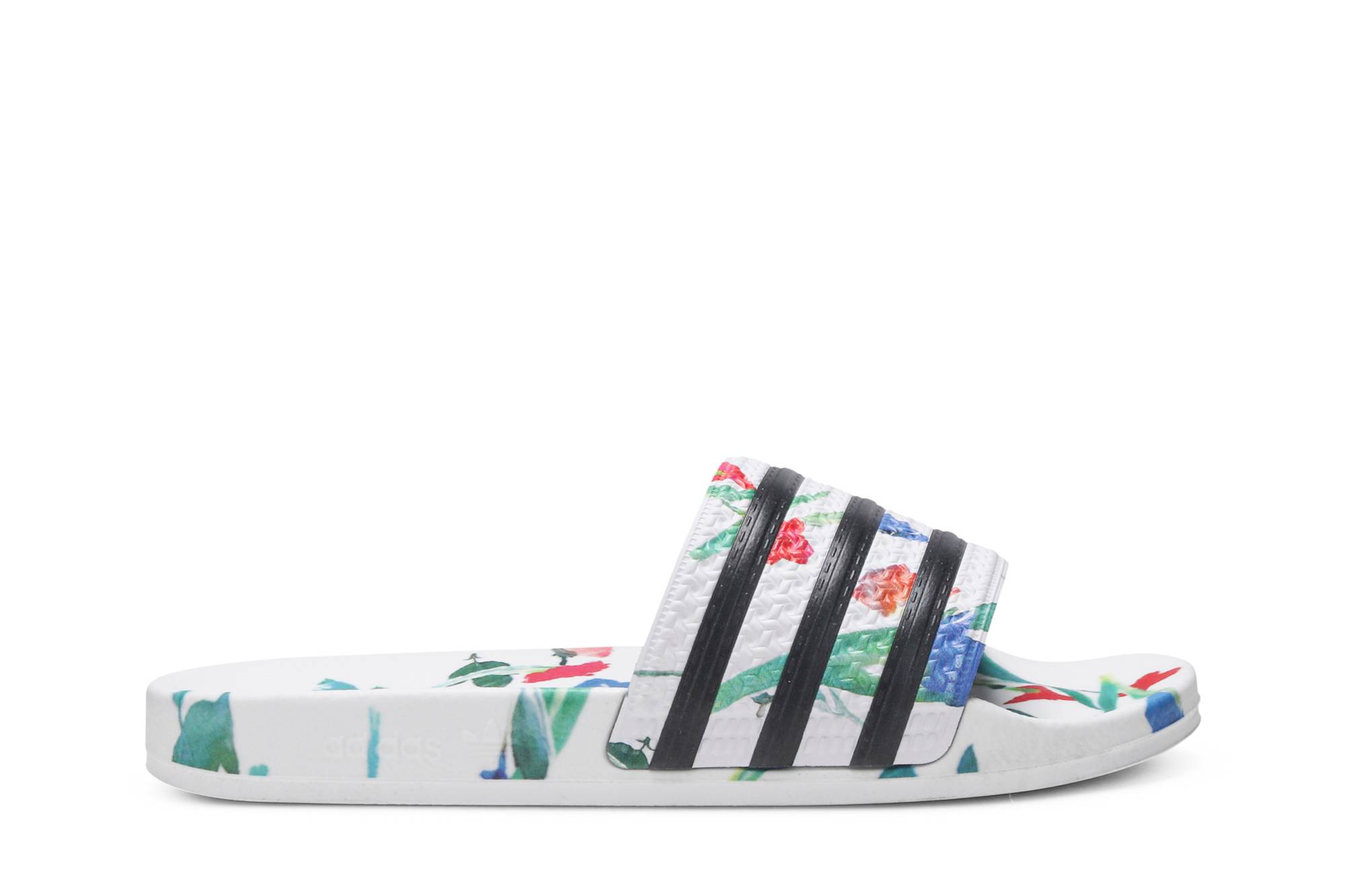 Buy (W) adidas Adilette Slides 'Blanco Floral' EE4851