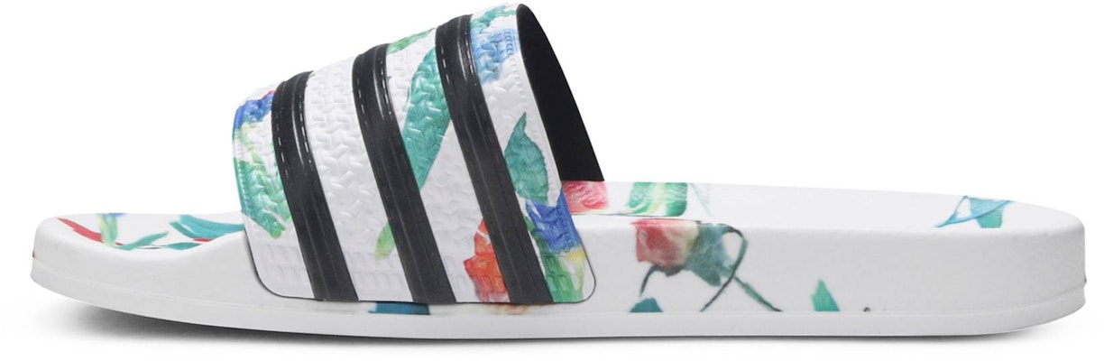 (W) アディレッタ スライド "ホワイトフローラル" EE4851 Lookbook (W) アディレッタ スライド "ホワイトフローラル" EE4851
