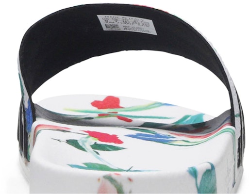 (W) アディレッタ スライド "ホワイトフローラル" EE4851 Sizing (W) アディレッタ スライド "ホワイトフローラル" EE4851