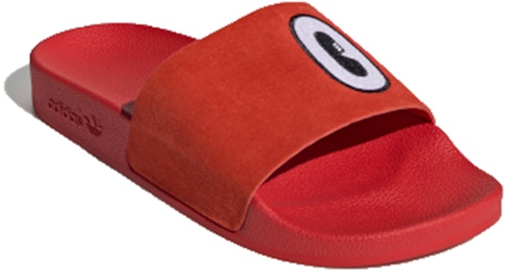 adidas originals Adilette 運動拖鞋 女款 紅色 Lookbook adidas originals Adilette 運動拖鞋 女款 紅色