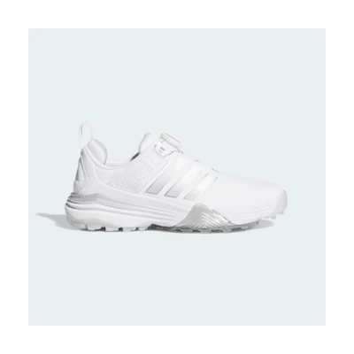 (W) Adidas Adipower 26 BOA Spikeless Golf Shoes Cloud White/Silver Metallic/Dash Grey